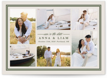Framed Name Save The Date Cards
