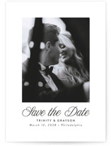 Classically Save The Date Cards