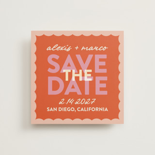 Save the Scallops Save The Date Cards