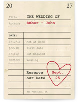 Reserve our Date Save The Date Cards