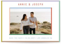 Color Frame Save The Date Cards