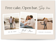 Say Less Save The Date Cards