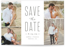 Tall Love Save The Date Cards