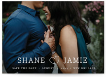 Heart Love Save The Date Cards