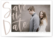 simple love Save The Date Cards