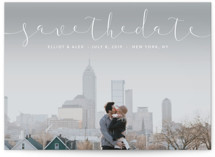 Ribbon Grand Save The Date Cards