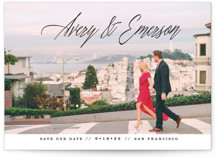 No Nonsense Grand Save The Date Cards