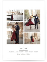 Simple Minimalist Grand Save The Date Cards