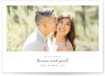 Pure Simplicity Grand Save The Date Cards