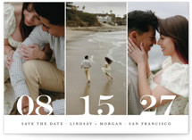 Trio Grand Save The Date Cards