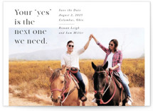 Epic Yes Grand Save The Date Cards