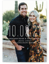 The Date is Set Grand Save The Date Cards