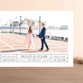 Between the Lines Grand Save The Date Cards