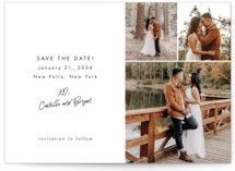 Signed and Sealed Grand Save The Date Cards