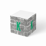 Custom Mod Stripe Sticky Note Cube Sticky Notes