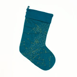 Teal Constellation Stocking