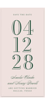 Tall Save the Date Cards