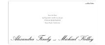 Tall Save the Date Cards