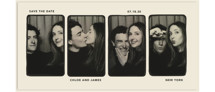 Vintage frames Tall Save the Date Cards