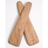 Rosa Morada Wooden Salad Servers Serving Utensils