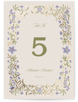 FairyTale.. Foil-Pressed Table Numbers