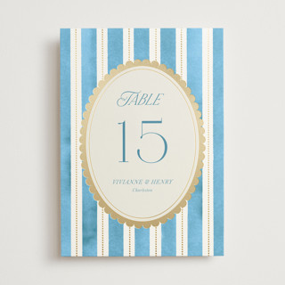 Knightsbridge Foil-Pressed Table Numbers