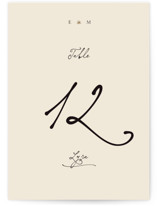 Written in the Stars Foil-Pressed Table Numbers