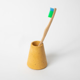 Marigold Terrazzo Toothbrush Holder Toothbrush Holders