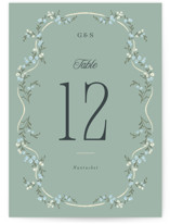 Trailing Garden Table Numbers