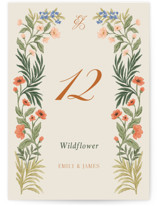 Garden Heirloom Table Numbers