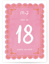 Vienes Table Numbers