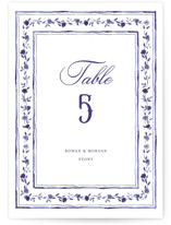 Blooming Crest Table Numbers