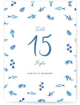 Positano Table Numbers