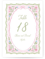 Folk Garden Table Numbers