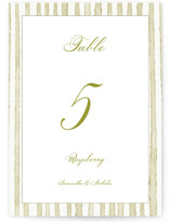 Wild Berry Watercolor Table Numbers