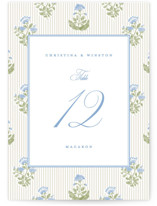 Patterned florals Table Numbers