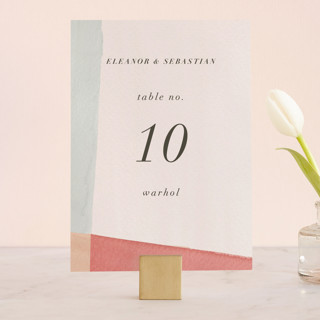 Eleanor Table Numbers