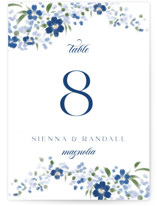Meander Table Numbers