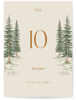 Whispering Pines Table Numbers
