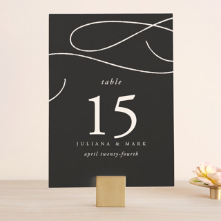 Fountain Pen Table Numbers