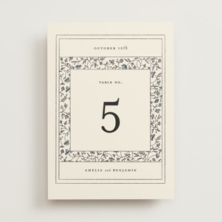 Hansen Table Numbers