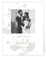 Flat Wedding Thank You Cards