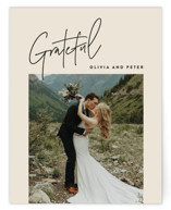 Signed Wedding Thank You Cards