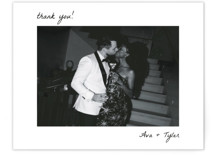 Polaroid Wedding Thank You Cards