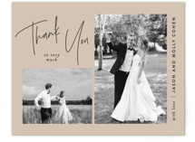 signature frames Wedding Thank You Cards