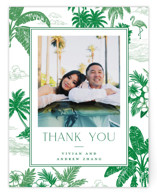 Flat Wedding Thank You Cards