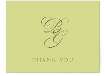 Carlyle Wedding Thank You Cards