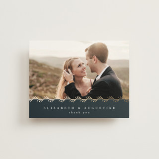 For Eternity Foil-Pressed Wedding Thank You Cards