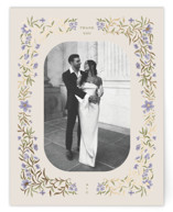 Foil-Pressed Flat Wedding Thank You Cards