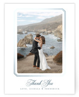 othellolagkage Foil-Pressed Wedding Thank You Cards